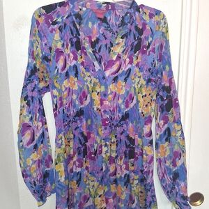 Sunny Leigh Multicolor Floral Blouse